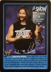 Al Snow face card